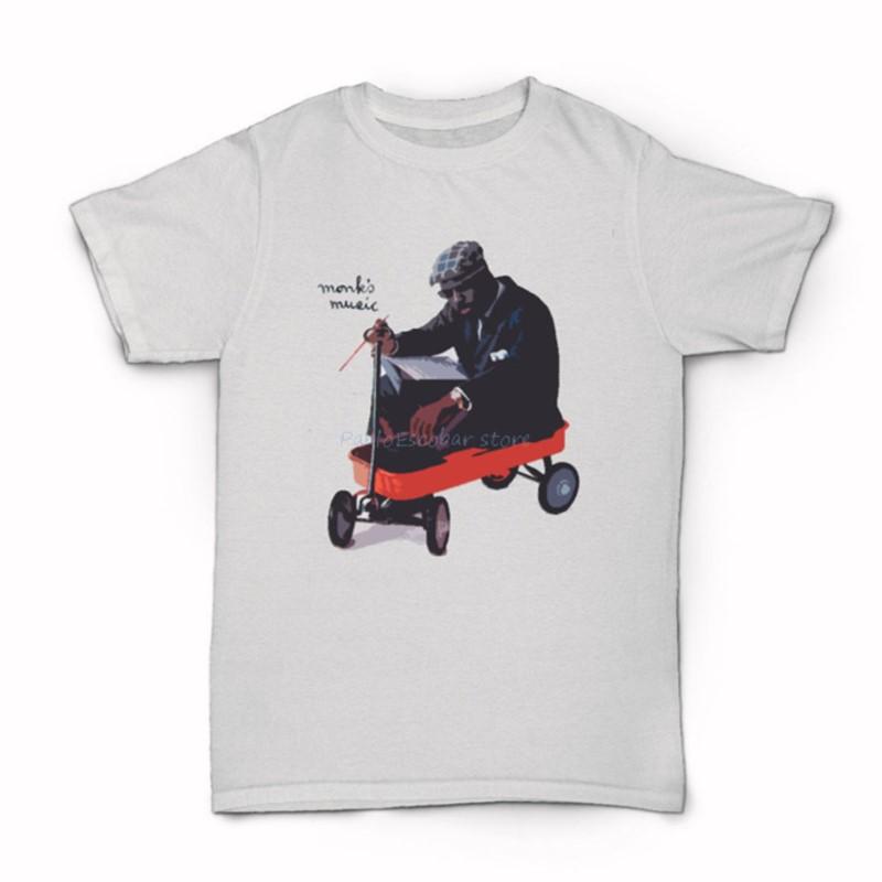 Thelonious Monk TShirt MonkS Music T Shirt Musician Jazz Music Fashion Cool Tee Shirt S