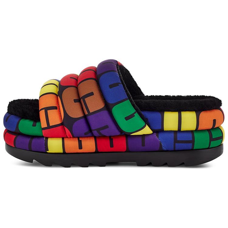 UGG Stylish Sandal Women s Black Multicolor 1127076-RLG 39