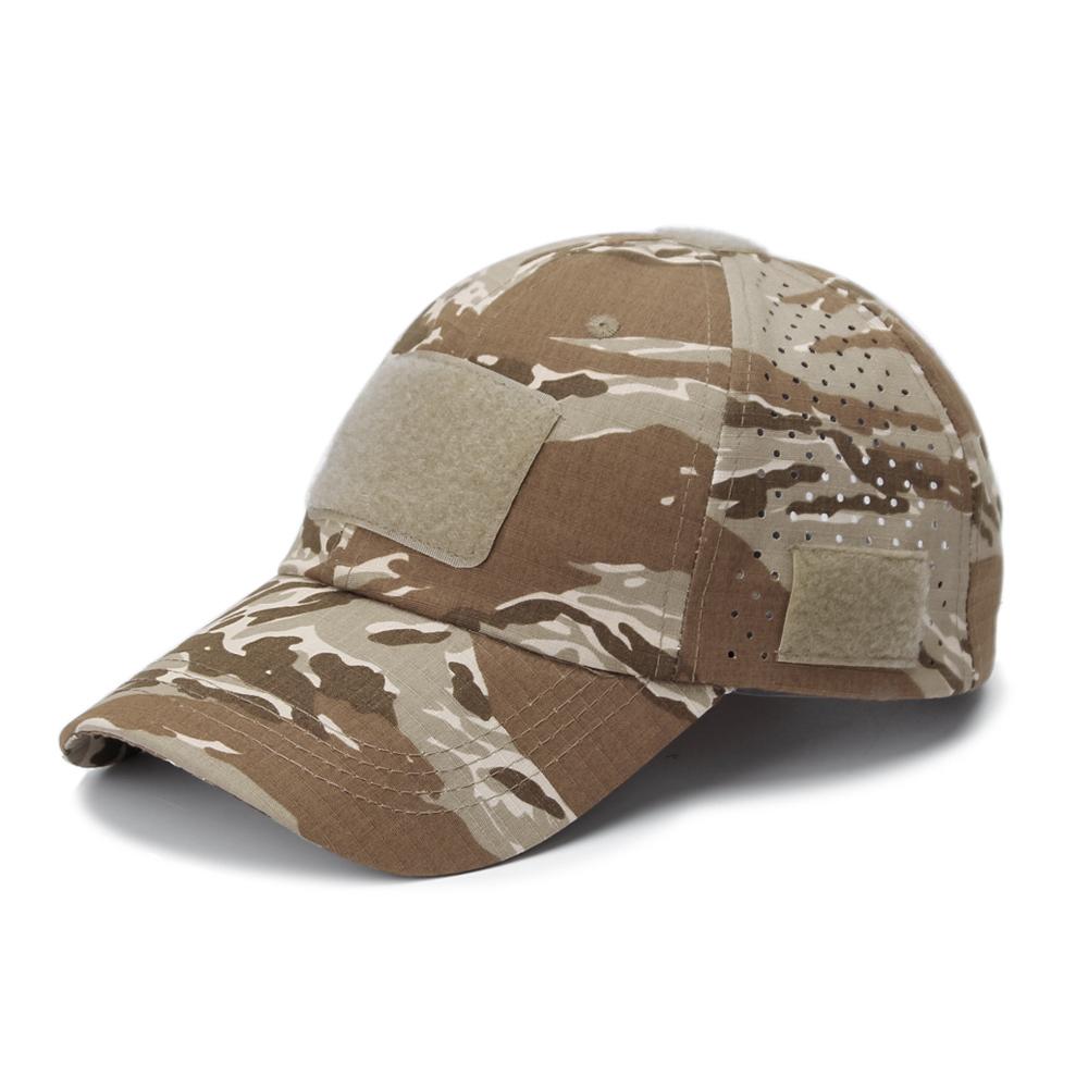Casquette de Baseball Camouflage Unisexe pour l'Extérieur Chapeau Respirant Protection Solaire pour la Chasse la Randonnée la Course à Pied la Pêche le Camping