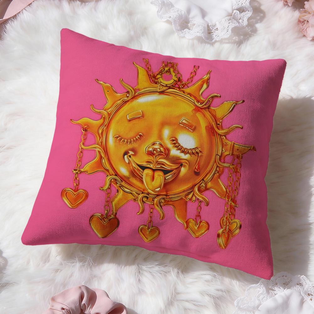 

A-Anna P-Pepe Cushion Cover Premium Comfort Reversible Pillow Cove -Two in One Design for Any Room & Car Interior 30cmx30cm