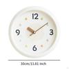 Figurines Wall Clock Statue Animal Ornaments Resin PP Wooden Hands Quiet Non Ticking Decorative