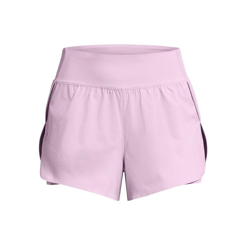 Under Armour Solid Color Elastic Sports Casual Shorts Women Shorts Purple 1376936-543