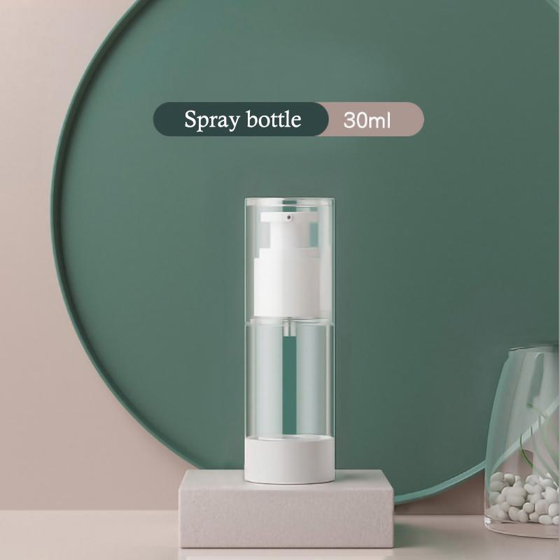 Airless Vacuum Refillable Bottles Portablere Empty Lotion / Spray Bottle 15-100ML Travel Bottle Pump Toiletry Cosmetic Container