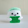 Cute Crochet Frog Toy - Fun Animal Gift