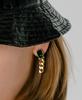 Sundaydiscoclub Lorin Earrings Gold Green