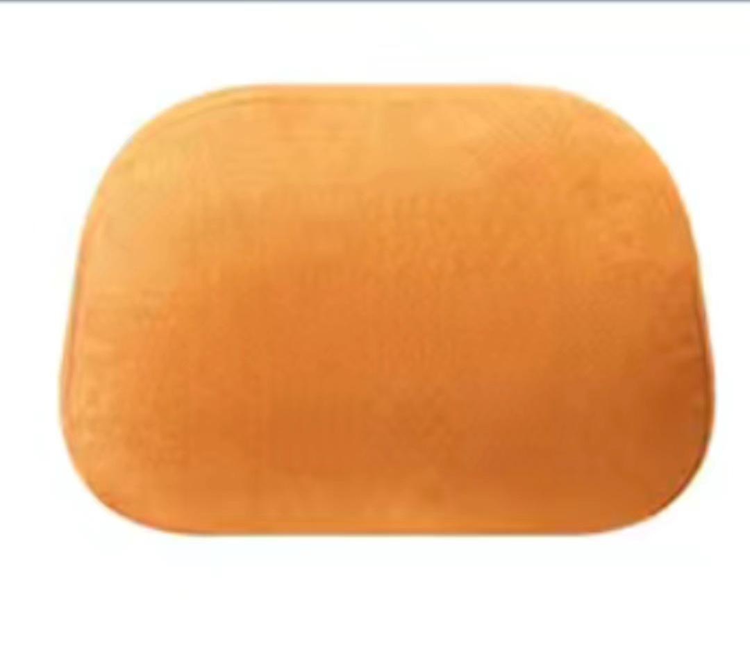 Плюшевая замшевая подушка под голову для автомобиля: Поясничная поддержка и защита шеи