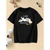 Children's T-shirt Summer Spring Kids I Hate Mornings Cute Cat Print T-shirt