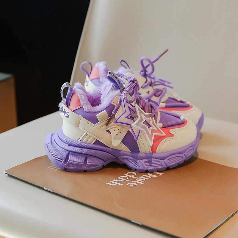 Plush and Warm Sports High-value Outdoor Leisure Large Cotton Running Shoes