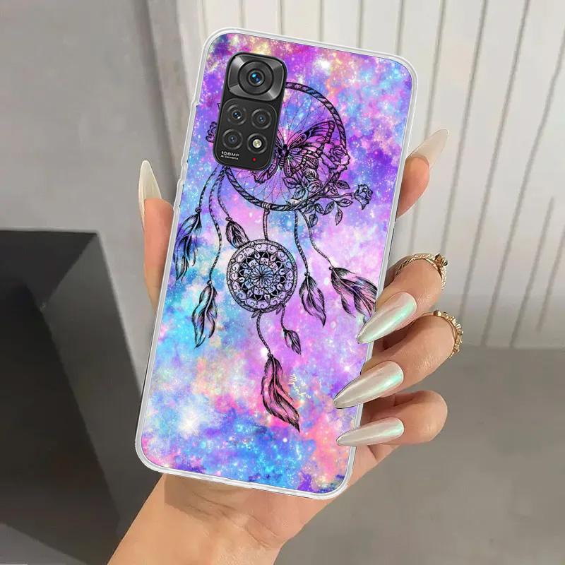 Retro Feather Dreamcatcher Phone Case for Xiaomi Redmi Note 15 14 14S 13 12S 12 Pro 11S 11 Plus 11T 11E 10S Soft Funda Print She