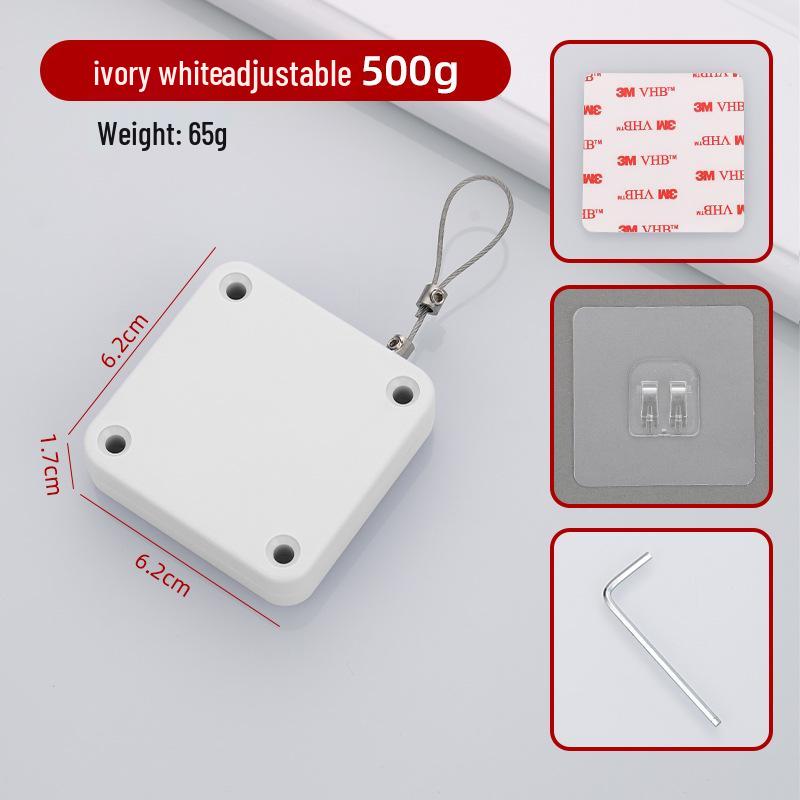 Silent Automatic Punch-Free Door Closer with Buffer