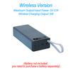 Detachable No‑Welding 16 Cells 18650 Battery Mobile Power Supply Kit Power Bank Kit QC Fast Charge Wireless Charging Function