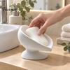 Modern Decorative Soap Case 3D Printed Dish, Self Draining Bar Holder for Bathroom Drainer Sink Countertop, Raised Tray Kitchen and Shower Accessories