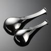 304 stainless steel beautiful spoon household large soup shell spoon hanging edge design hotel public spoon kitchen gift