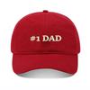 Lyprerazy Baseball Caps #1 Dad Unisex Embroidery Baseball Cap Washed Cotton Embroidered Adjustable Cap