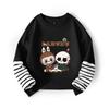 Spring and Autumn Girls'  Casual Base Shirt Children's Top