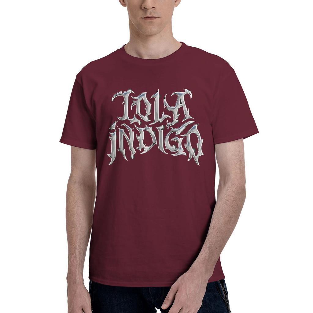 Lolas Indigos 2025 Logo T-Shirty Męskie 100% Bawełna Nowość T-Shirty Okrągły Dekolt Koszulka Krótki Rękaw Odzież Prezent Urodzinowy