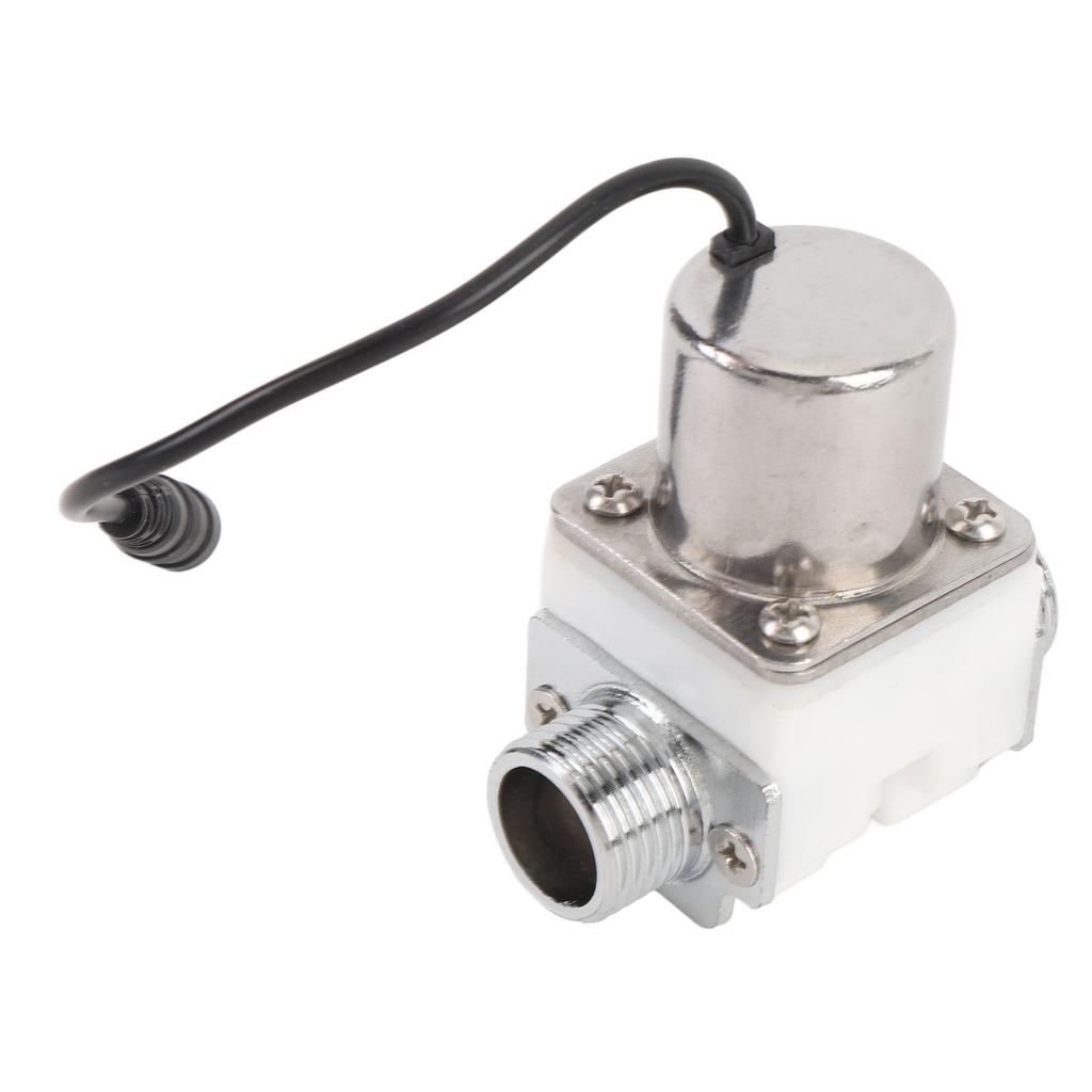 Water Control Electric Pulse Solenoid Valve G1/2in DC Plastic Stainless Steel Automatic Switch