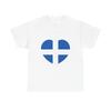 Heart Flag of Greece 1822-1978 - T Shirt