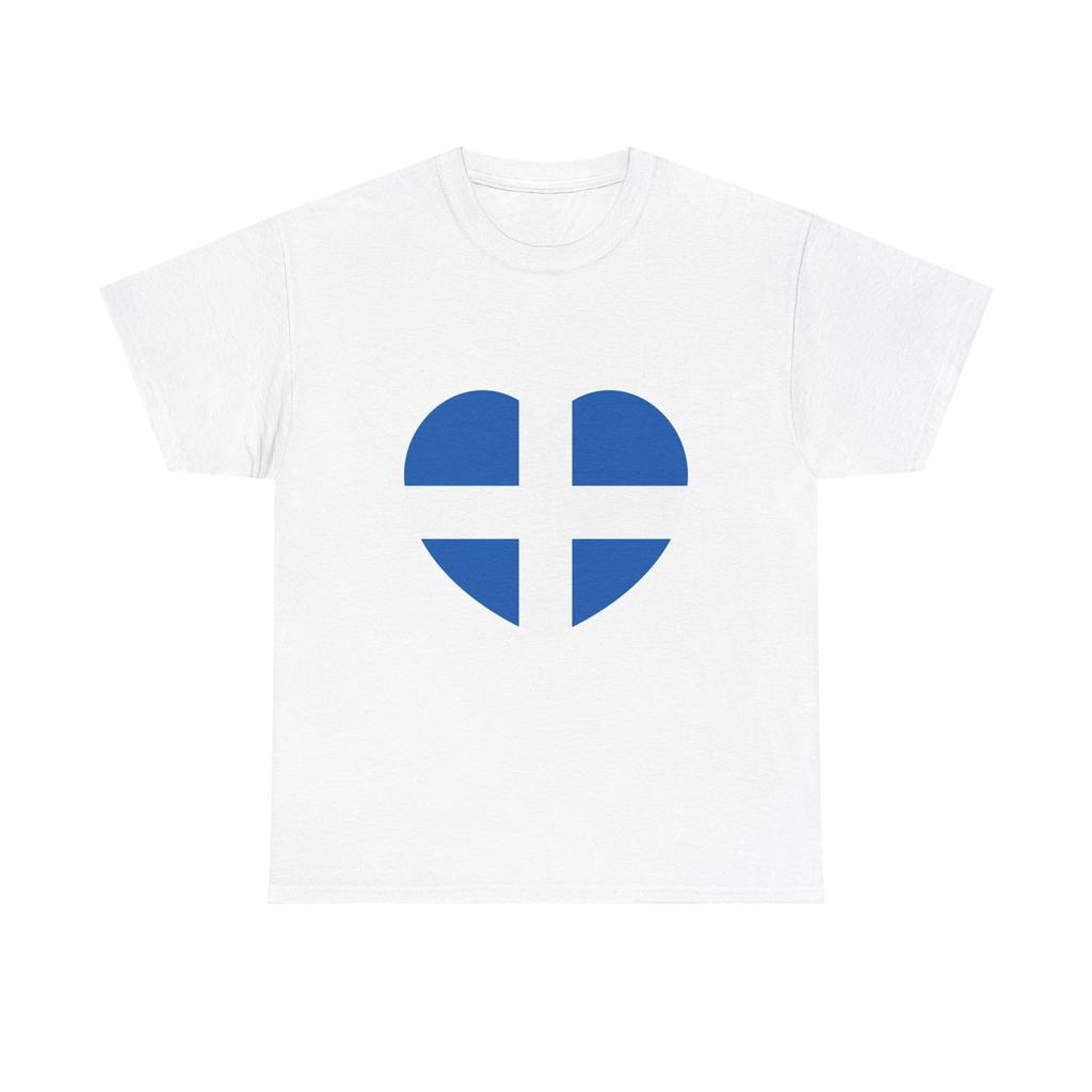 Heart Flag of Greece 1822-1978 - T shirt