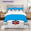 Doraemon Set Comfortable Sleep Threepiece Set 1 Duvet Cover 2 Pillowcase Without Core Duvet Cover And Pillowcase Christmas Birthday Gift