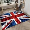 British Flag Artwork Area Rug Office rug, Chair Rug, Decor Carpet Livingroom bedroom Mat, Large Size Fan gifts Christmas gifts