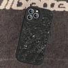 Forged Carbon Fundas Leather Phone Case For IPhone 16 16e 15 14 13 12 11 Pro Max Plus Mini Cover