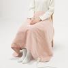 MUJI Wearable Electric Smoky Width 130cm x Depth Blanket, Pink, 80cm, MJ-EHB13SPKP/84390937