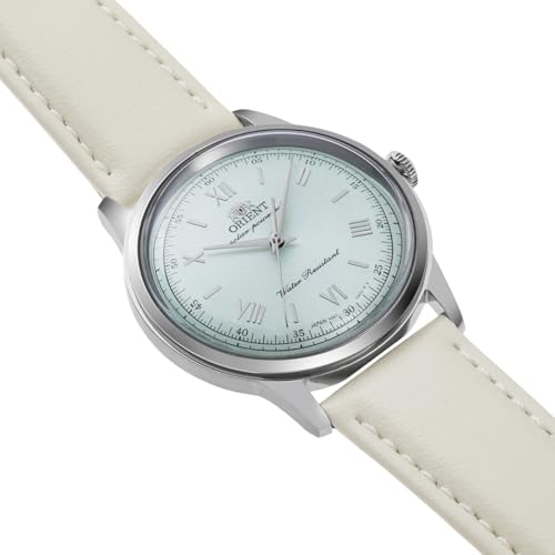 Orient Bambino Solar Powered Wristwatch RN-WK0002E Men's Pale Green