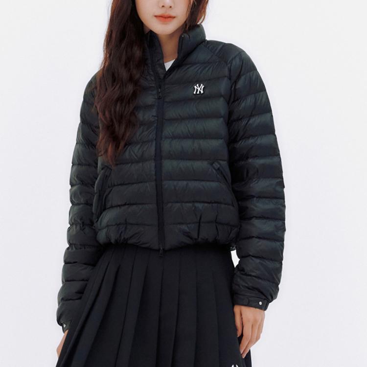 New MLB New York Yankees Down Jackets Women's Black 3FDJB0336-50BKS