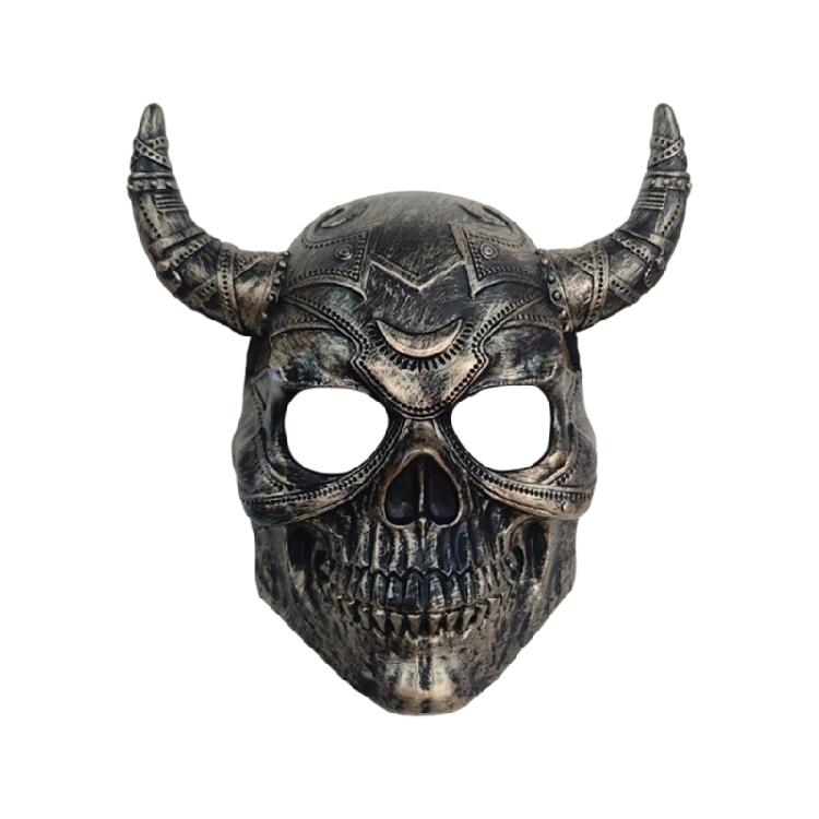 Goat Head Skull Mask Devil Demons Mask Cosplay Halloween Costumes Haunted House Decors Prop Masquerade Mask Women Men