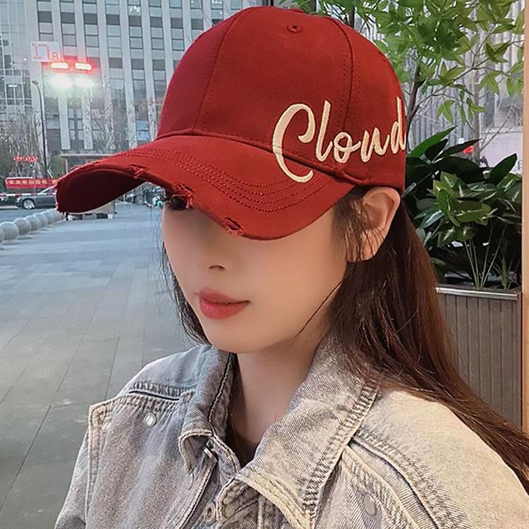 Korean Style Summer Letter Embroidery Baseball Cap - Versatile and Casual for Men & Women