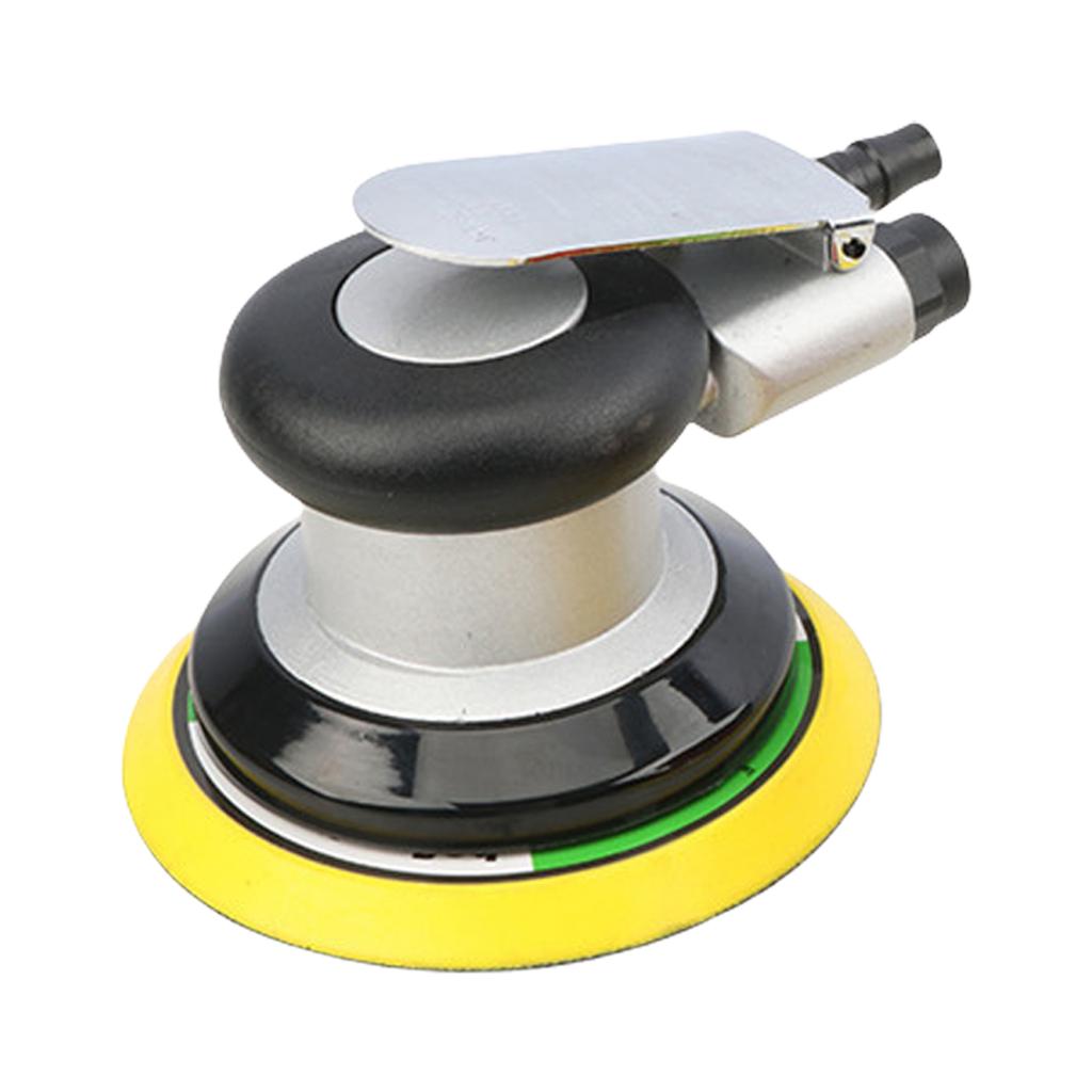 5/6inch Pneumatic Palm Sander Pneumatic Tool for Precise Sanding Polishing 13500rpm Pneumatic Sander For Car Polishing