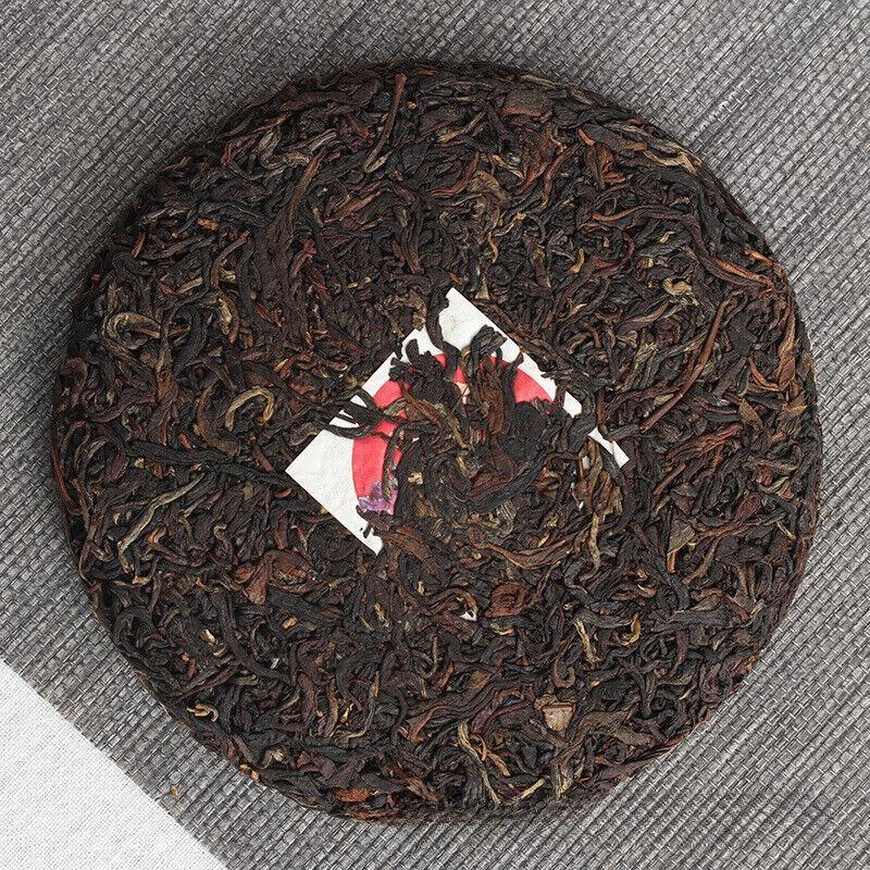 200g Cake Tea Yunnan Dian Hong Tea Fengqing Black Tea Ancient Tree Sun Red