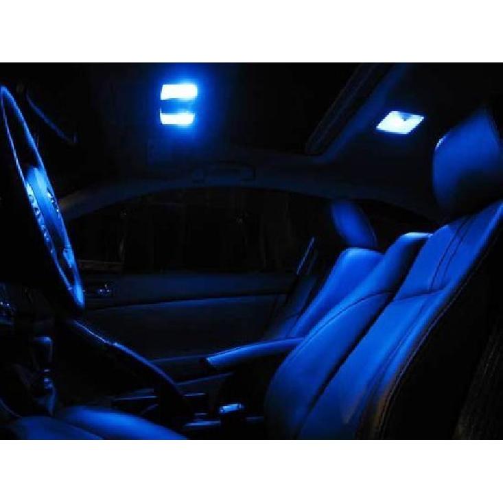 (4) Ultra Blue 9-SMD 1.72" 42mm 578 211-2 LED Bulbs For Interior Map Dome Lights