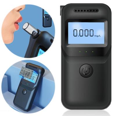Probador de alcohol para automóvil Probador de alcohol para conducir en estado de ebriedad con soplado de aire de alta precisión Probador de alcohol portátil para el hogar