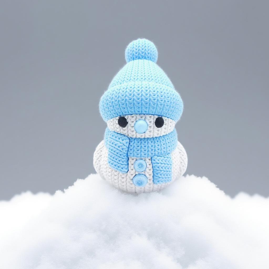 3D Printed Interesting Snowman Decorative Ornaments,Christmas Snowman Decoration