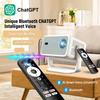 New TP350 Netflix Certification Projector 4K Android 13 Native Wifi6 BT5.2 1080P 650ANSI Portable Projector Auto Keystone Correction