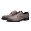 Good Quality Casual Leather Shoes For Men Slip On Loafers Men Trend Business Men's Dress Leather Shoes Office Autumn Oxford Shoe