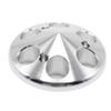 Car Billet Aluminum Alternator Fan Pulley For Chevy Small Block 327 350 383 400 383 396 427 Generator Pulley + Impeller