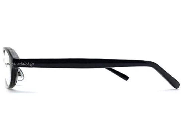 OVAL NARROW SUNGLASS narrow BLACK CLEAR [DESIGN EYEWEAR] (oval sunglasses) ×