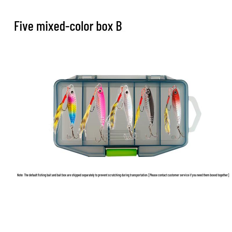 Fish Scale Pattern Long-Distance Iron Plate Lure for Bass, Catfish, and Croaker