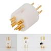 Turnlabe 5pins M DIN Gold Plated Connector Plug Turntable Tonearm 5pin Male DIN Connector FOR REGA LINN ROKSAN PROJECT