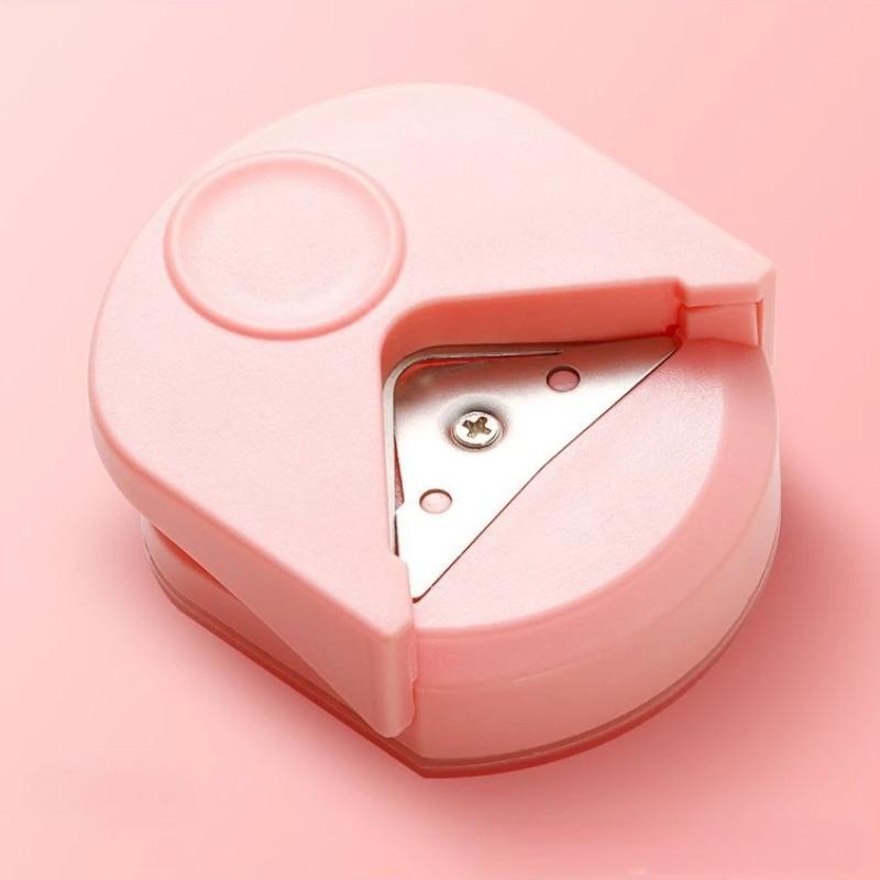 Kreisschneider Button Maker Eckenrundungsmaschine Tragbarer Papierschneider Foto-Karten Schneidwerkzeug DIY Scrapbooking Stanze Lochgerät