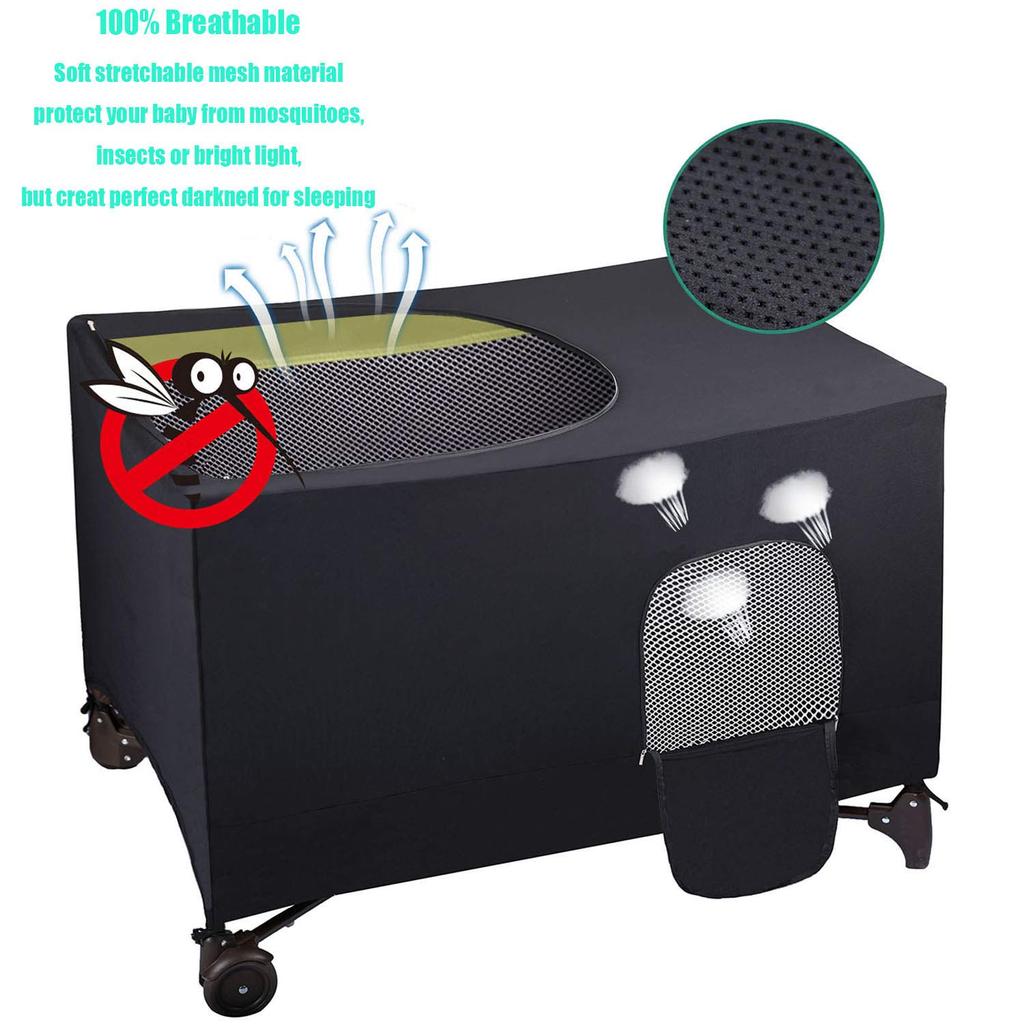 blackout crib tent