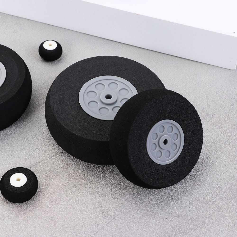 High Quality EVA Sponge 1" - 3"Inch RC Airplane Replacement Tail Wheels Wheel Hub Plane Toy Parts