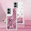 Moto Edge Quicksand Flüssigsilikon Glitzer Hülle Für Motorola Moto Edge 5g 30 Pro S Stoßfest Weiche Klare Abdeckung Funda
