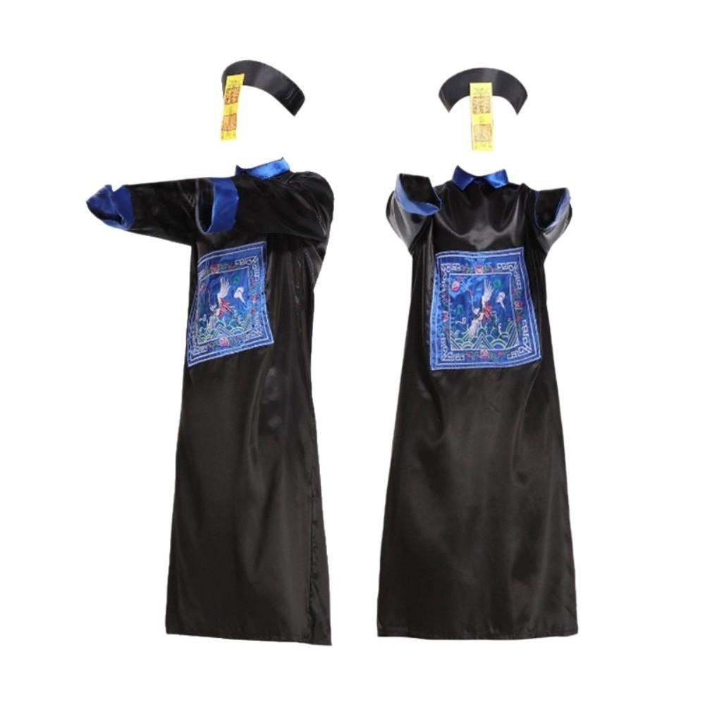 Qing Dynasty Officials Chinese Zombie Costume Role Play Cosplay Costume Stage Drama