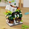 City Streetscape Building Blocks: Coffee Cola Convenience Store Models & Ornaments for Kids