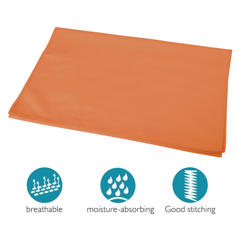 Keep Diving 99*39cm Quick Dry Towels Microfiber Swimming Fitness Towel for Adult (Orange)