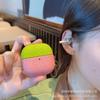 Blackcurrant is suitable for Huawei earphones FreeClip1 Bluetooth earphone case clip1 generation solid color splicing cloth pattern